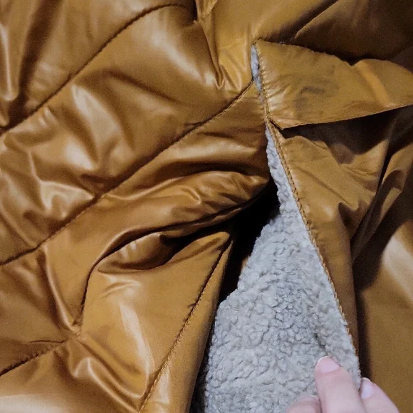 Rumpl X Carhartt Brown Original Puffy Poncho Hooded Coat L/XL - Picture 8 of 10